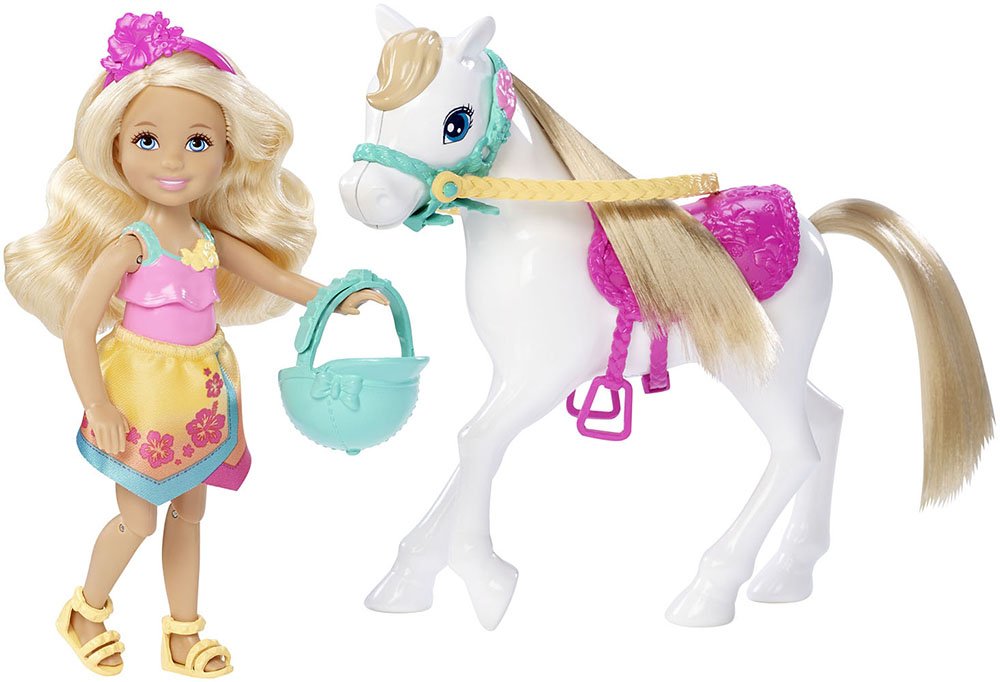 Barbie DLY34 Chelsea and Horse Doll Amazon.co.uk Toys & Games