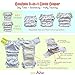 Hybrid Cloth Diaper - Reusable Training Pants, Swim Diaper, Special Needs Briefs, Fits from Baby up to 10 Years (Size 2/15-35Lb, Cupcake (Discontinued))