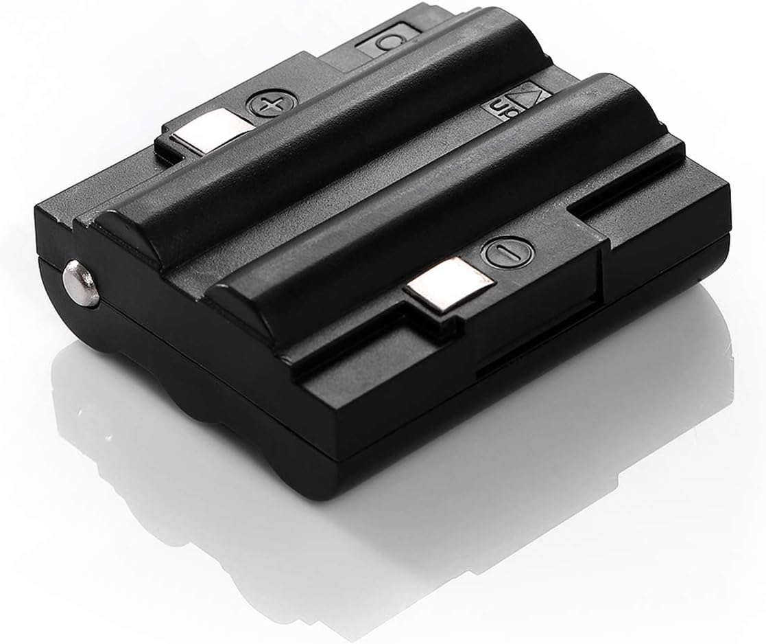 EBL BATT5R AVP7 Replacement Rechargeable Battery for Walkie Talkie GXT1000 GXT1050 GXT850 GXT860 GXT900 GXT950 and More, 2 Pack: Home Audio & Theater