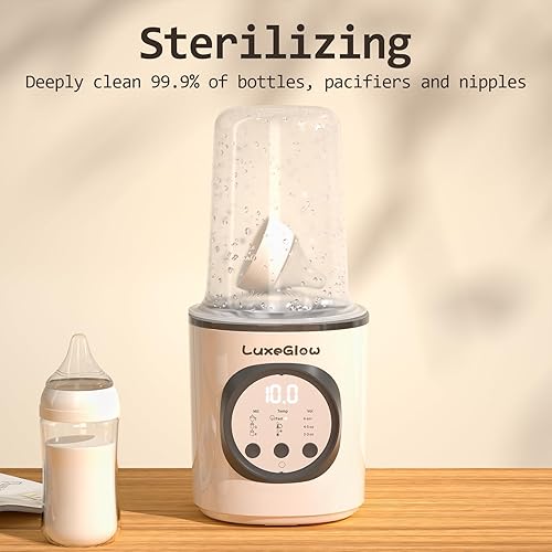 Fast Baby Bottle Warmer for Breastmilk and Formula, Smart