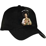 San Judas Tadeo Cap Hat Black (Black 