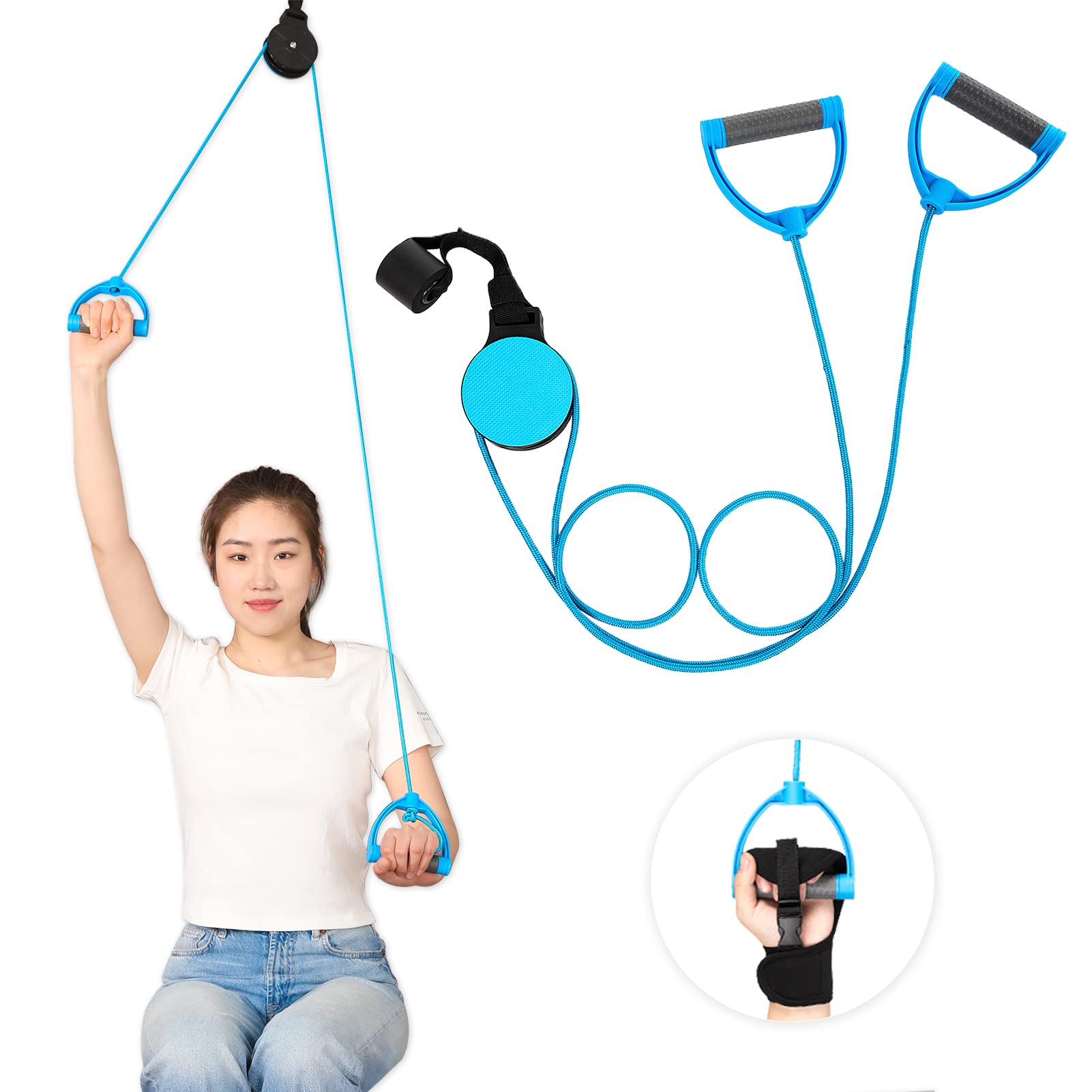 Shoulder Pulley For Physical Therapy Shoulder Pulley Physical Therapy System - Over The Door Rehabilitation Exercise Equipment Physical Therapy Equipment - View #10