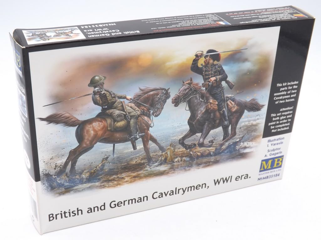 Masterbox 1: 35 - British and German Cavalrymen WWI