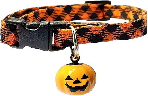 pumpkin cat collar