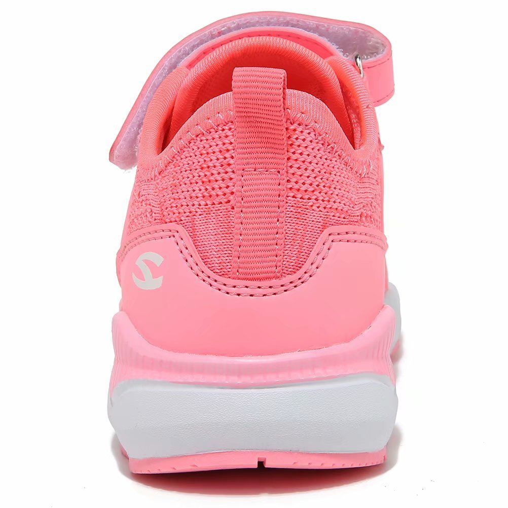 HOBIBEAR Kids Breathable Knit Sneakers Lightweight Mesh Athletic