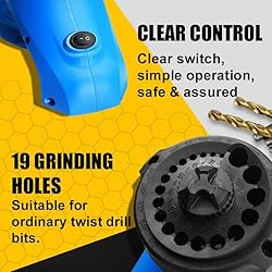 GIRLSECRET Drill Bit Sharpener, Power Drill Bit