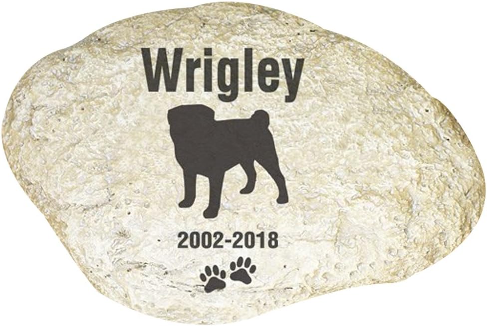 pug memorial stone