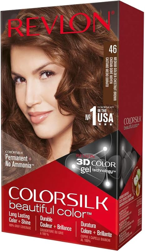 Revlon Colorsilk Permanent Color Hair Color Medium Golden