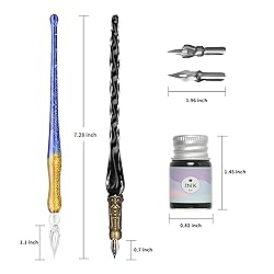 Joi-Fun Handmade High Borosilicate Glass Dip Pen