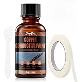 Copper Conductive Paint, Restores High Conductivity, Rapid Drying,0.33 oz | Fit Repair Various Types of Damage to Automotive Rear Window Defroster Grilles, Precise Repair, Strong Adhesion, Durability