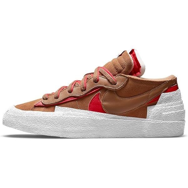 Amazon.com | Nike Mens Blazer Low DD1877 200 Sacai - British  display picture 3