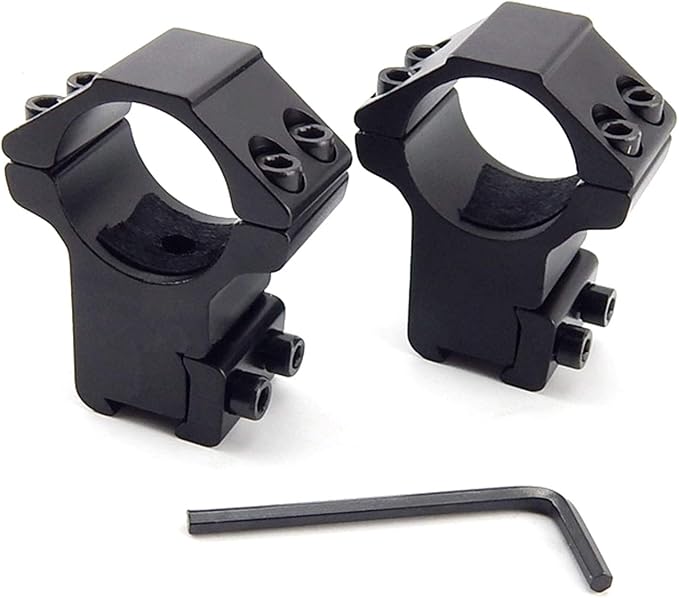 1Pack Scope Rings 1" High Profile Rifle Scope Rings Mount