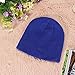 Momoday Bluetooth Music Soft Warm Beanie Hat Cap with Stereo Headphone Headset Speaker Wireless Mic Hands-free for Men Women Speaker Winter Outdoor Sport Best Gift (Blue)