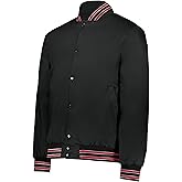 Holloway Heritage Jacket Black/Scarlet/White L