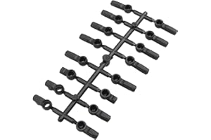 Vgoohobby Plastic M3 Tie Rod End Ball Joint Cap 4.8mm 5mm Compatible with 3Racing Sakura S XI XIS CS D4 1/10 RC Car