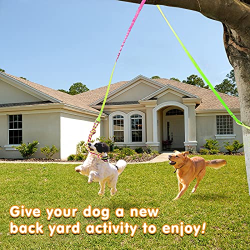 Dog Rope Toy HOKINETY Dog Hanging Bungee Tug Toy: Interactive