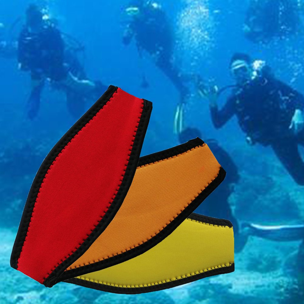 Universal Neoprene Scuba Dive Diving Mask Strap Cover Slap Strap Wrap Pad Water Sport Dive Freediving Gear for Swimming for Adult