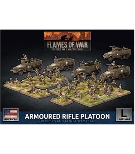Flames Of War US773 : Company Machine Gun Platoon - Neuf Sous Blister