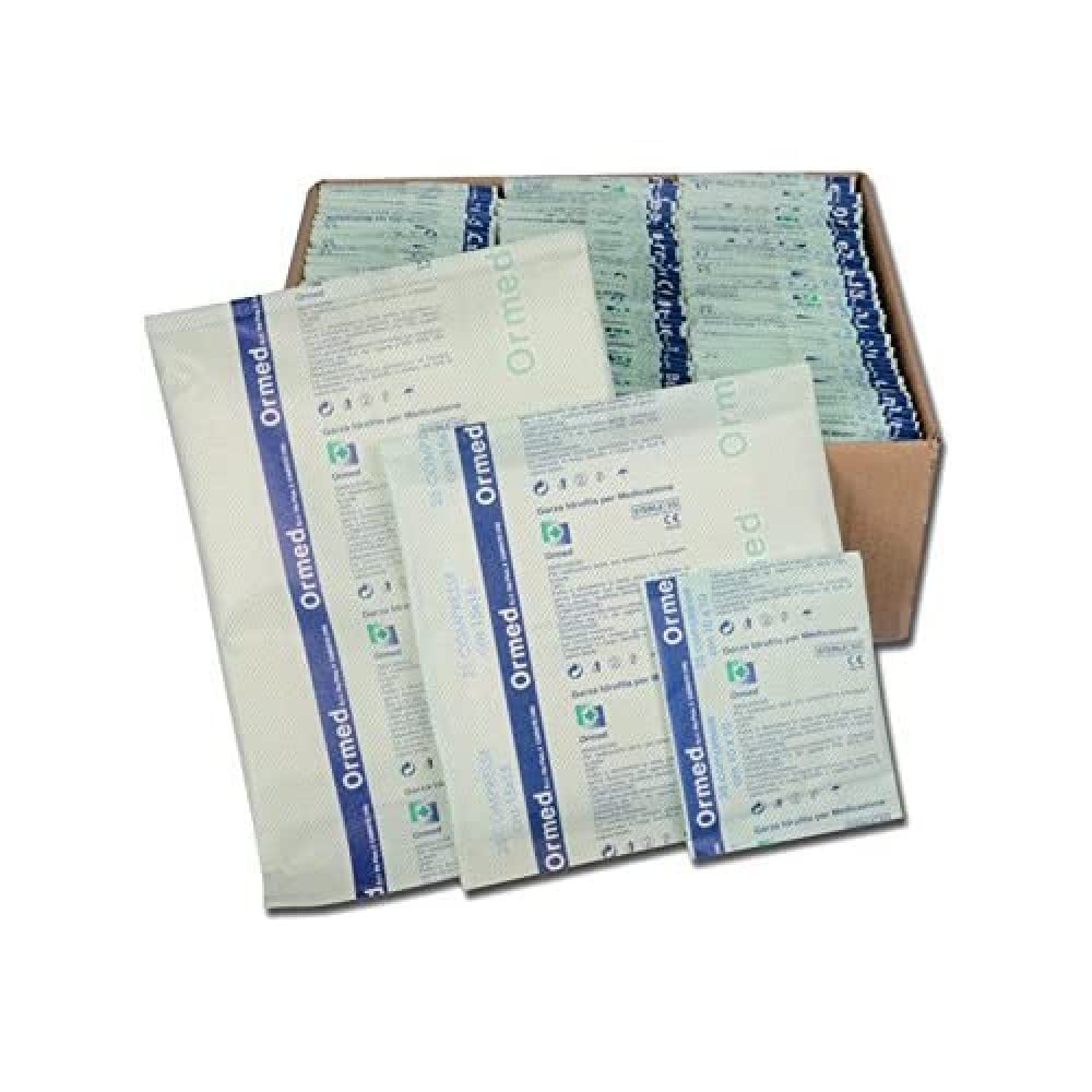 Gima 34771 Tablets Gauze Cotton 7.5 x 7.5 cm, 16 Layers