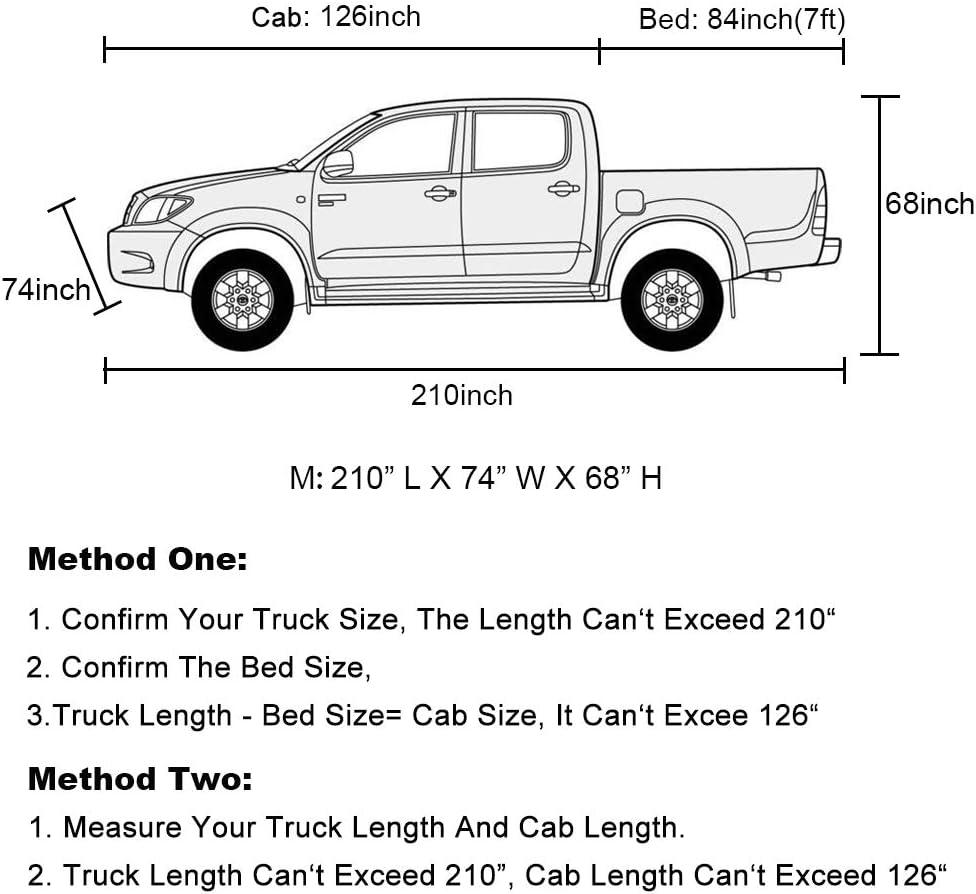 Indoor Car Cover Crew Cab Short Bed 5 5 Up To 17 5 For Pick Up Truck Sun Dust Auto Parts Accessories Car Truck Parts