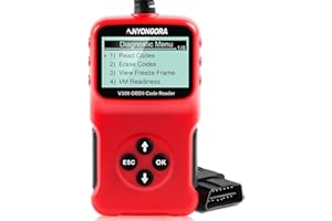 Anyongora V309 OBD2 Scanner Car Engine Fault Code Reader, Automotive CAN Diagnostic Scan Tool for Check Engine Light