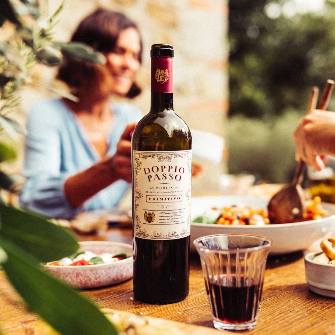 Doppio Passo Primitivo Puglia, Rotwein Italien, 6 x 750ml 5