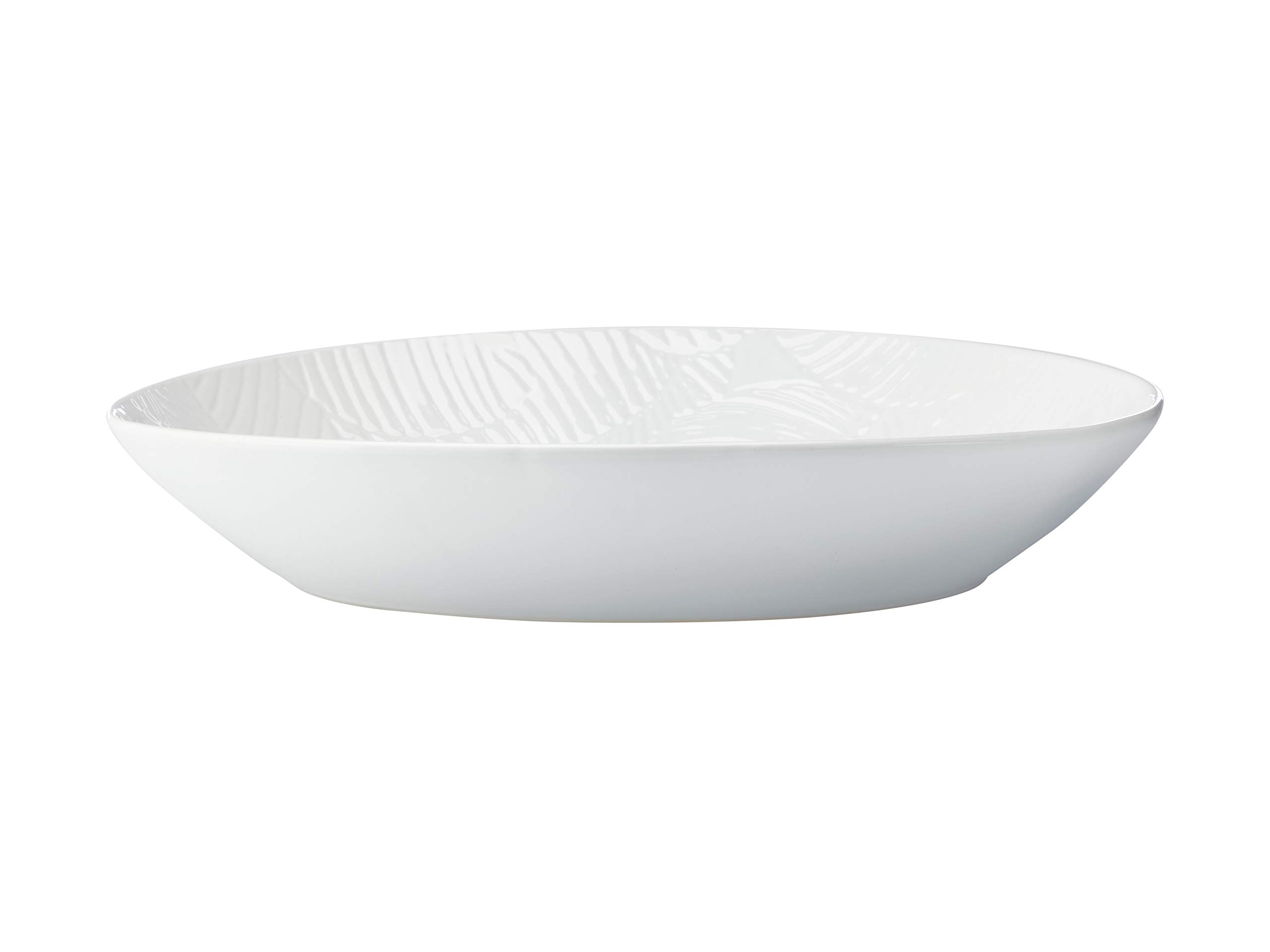 Maxwell & Williams Panama Oval Serving Dish in Gift Box, Stoneware, White, 32 x 23 cm