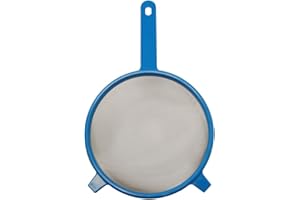 Starfrit Mesh Strainer with Handle, 8-Inch Diameter, Durable Stainless Steel Mesh, Sift, Strain, Drain and Rinse