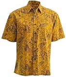 Tropical Tobago Hawaiian Batik Shirt By Johari West