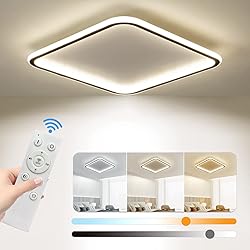 Modern Ceiling Lights，23.6 Inch Flush Mount