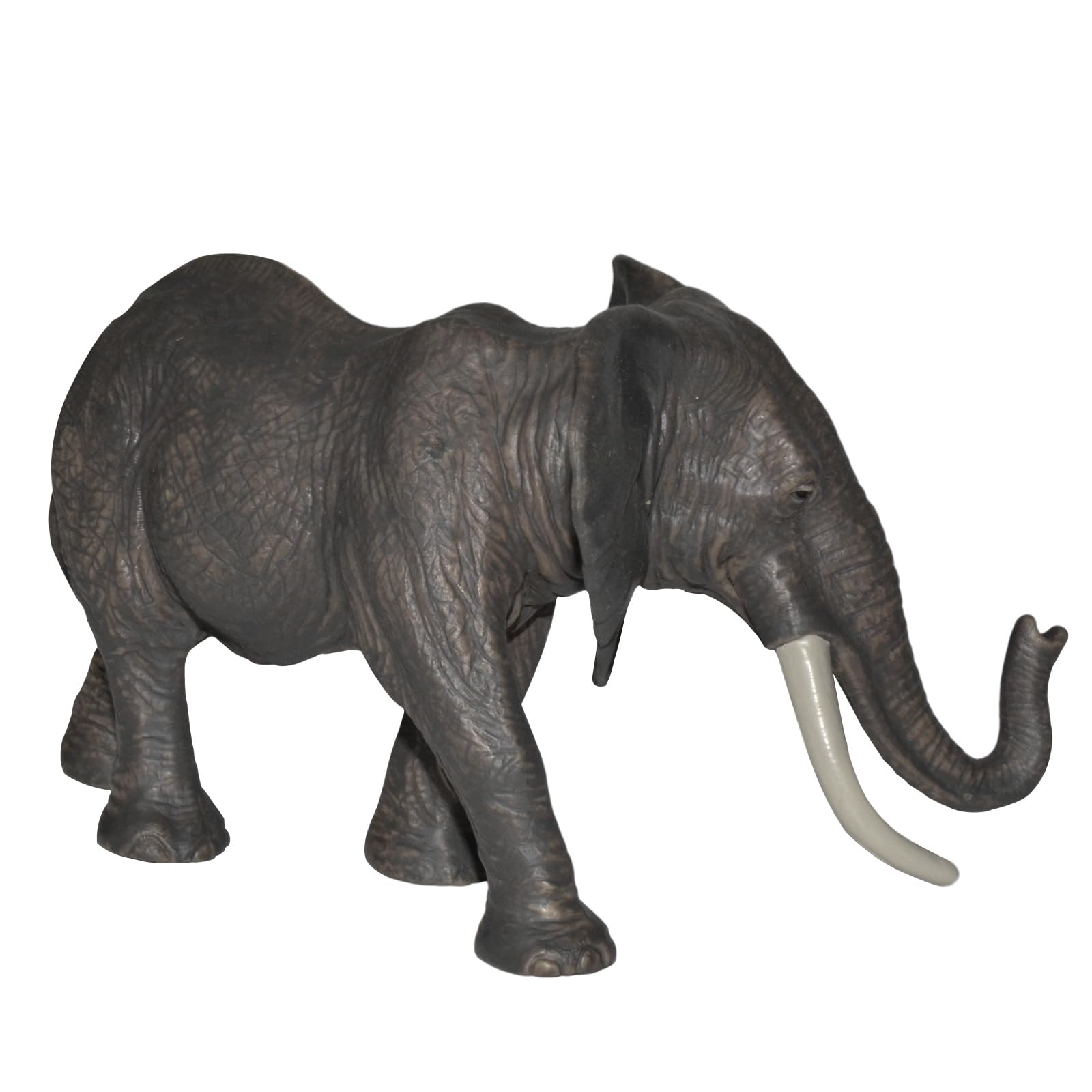 Andux Realistic Animals Figures Toys Marine Life Wild Jungle Learning Educational Playset FZDW-03 (Elephant)