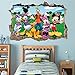 Mickey Clubhouse Smashed Wall Decal Graphic Wall Sticker Art Mural Disney H795, Huge