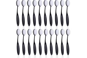 UNIMEIX 20 Pack Craft Ink Blending Brushes Set Tool Card Making Supplies Blender Brush for Card Making（Size 4, 0.82" Brush Head）