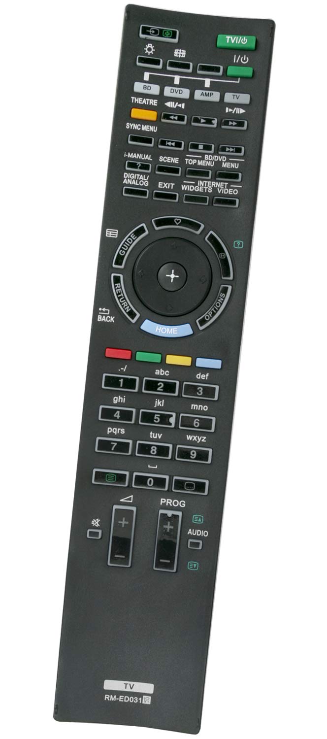 ALLIMITY RM-ED031 Remote Control Replace fit for Sony LED LCD Bravia TV KDL-40NX805 KDL-46HX903 KDL-46NX703 KDL-52NX803 KDL-40NX705 KDL-40NX703 KDL-40NX700 KDL-40X4500 KDL-52HX903 KDL-52NX800