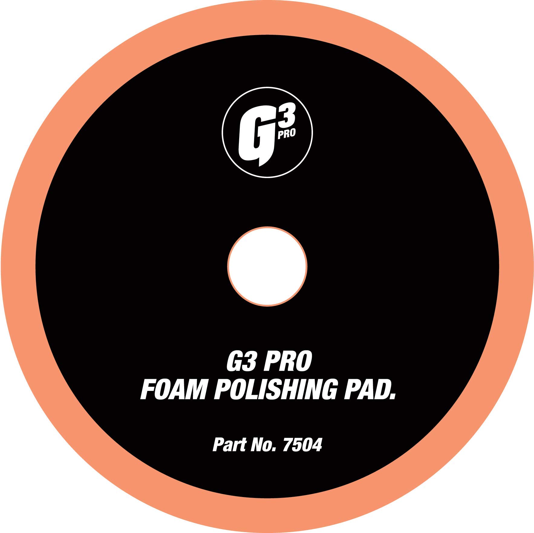 G3 Pro Foam Polishing Pad 150mm – Light Cut Finishing Pad for DA & Rotary Polishers – Velcro Backed Trapezoid Design for Swirl Removal, Gloss Enhancement & Mirror-Like Finish