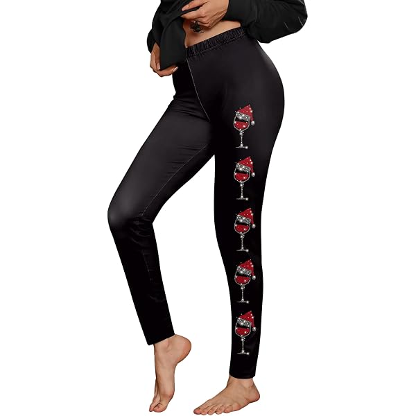 Uaderize Womens Ultra Soft Brushed Christmas Leggings Pants Fair Isle Print  Legging S at Amazon Women's Clothing store