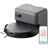 eufy C10 Robot Vacuum Self Emptying, 8 Weeks Hands Free, 2.85-Inch Slim | Advanced Smart Mapping with LiDAR Navigation, Powerful Suction, Edge Expansion Brush for Pet Hair, Carpet Detection