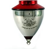 Trompos Space SL Spin Top Neptuno Roller - Bearing Tip SpinTop (Red)