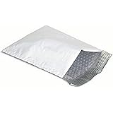Uneekmailers 50 Self Seal 4" x 8" #000 Poly Bubble Mailers Padded Envelopes (1, A)