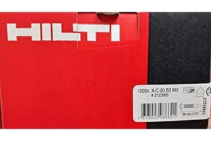 HIlti Concrete Nail X-C 20 B3 MX Direct Fastening