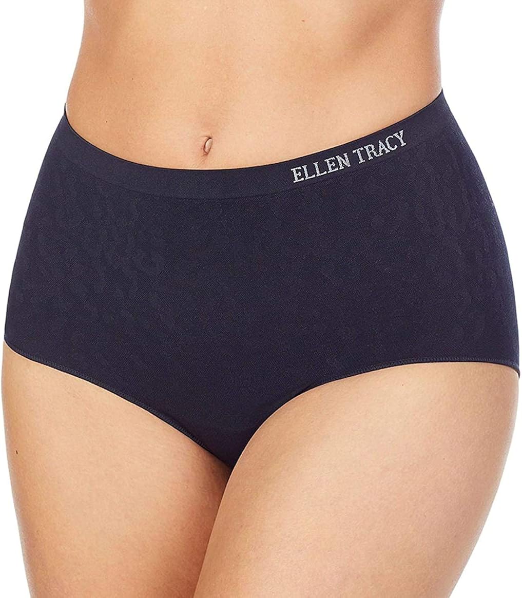 Ellen Tracy Essentials Womens Seamless Briefs 4Pack Panties at Amazon Women’s Clothing store