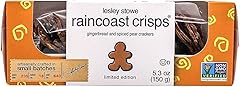 Raincoast Crisps Gingerbread And Spiced Pear Crackers, 5.3 Oz