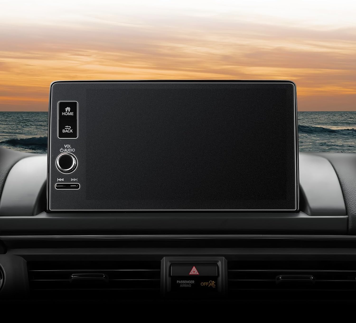 Photo 1 of CDEFG For Honda CR-V (2023-2026), Civic (2023-2026), HR-V (2023-2025) Screen Protector - 9 Inch Matte Anti Glare Tempered Glass - CRV HRV Civic Touchscreen Accessories