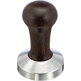 Metallurgic Motta Brown Beechwood Competition Tamper, 58.4 mm