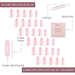 Glamnetic Press On Nails - First Kiss | Short
