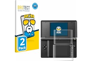 BROTECT 3D Curved Screen Protector for Nintendo DS LITE (2 Pack) - Full Screen Coverage