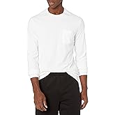 Amazon Essentials Slim-Fit Long Sleeve Shirt for Men, Pocket and No Pocket Styles