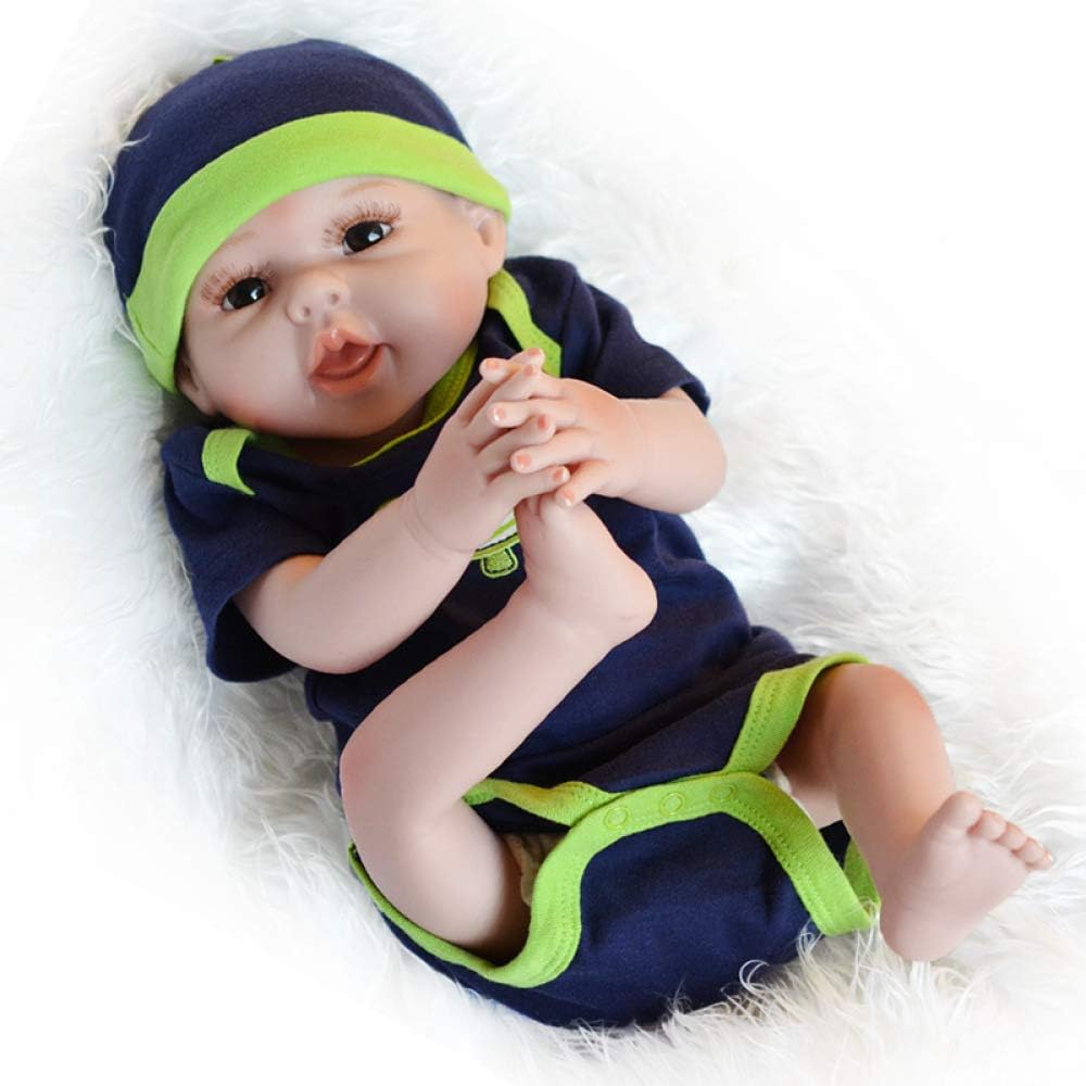 Prezzo ZBYY Bambole Reborn Maschio Occhi Aperti Reborn Baby Doll Simulazione Vinile Giocattolo Offerte