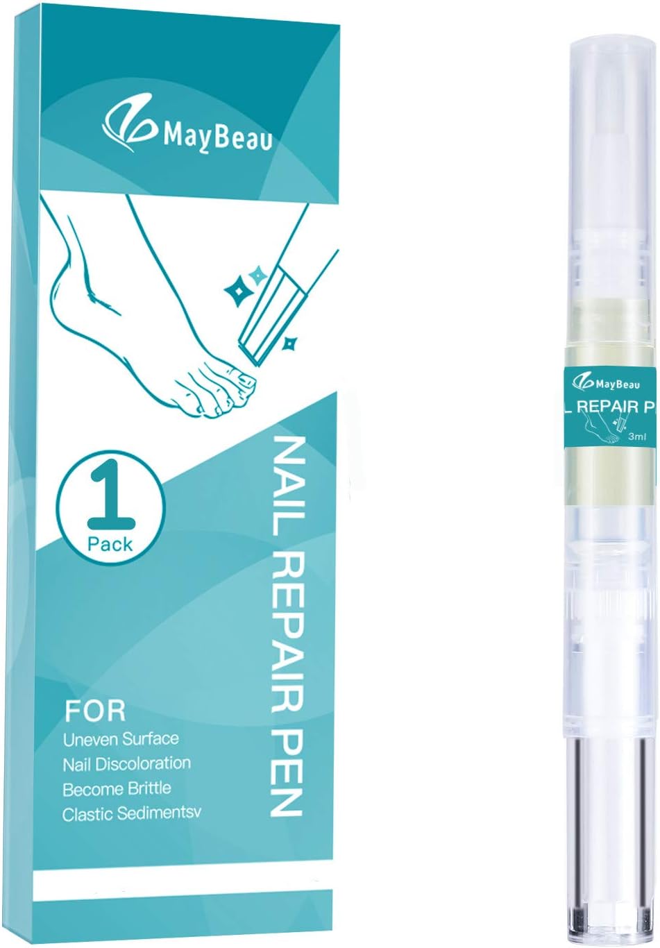 MayBeau Fungal Nail Treatment Pen Fungus Stop nail Repair Pen