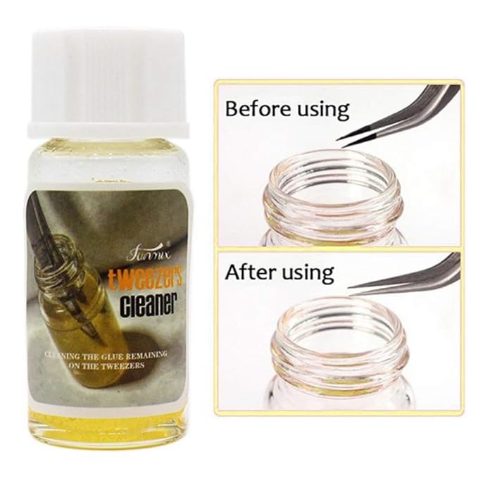 Tweezer Cleaner Eyelash Extensions Tweezers Cleaner